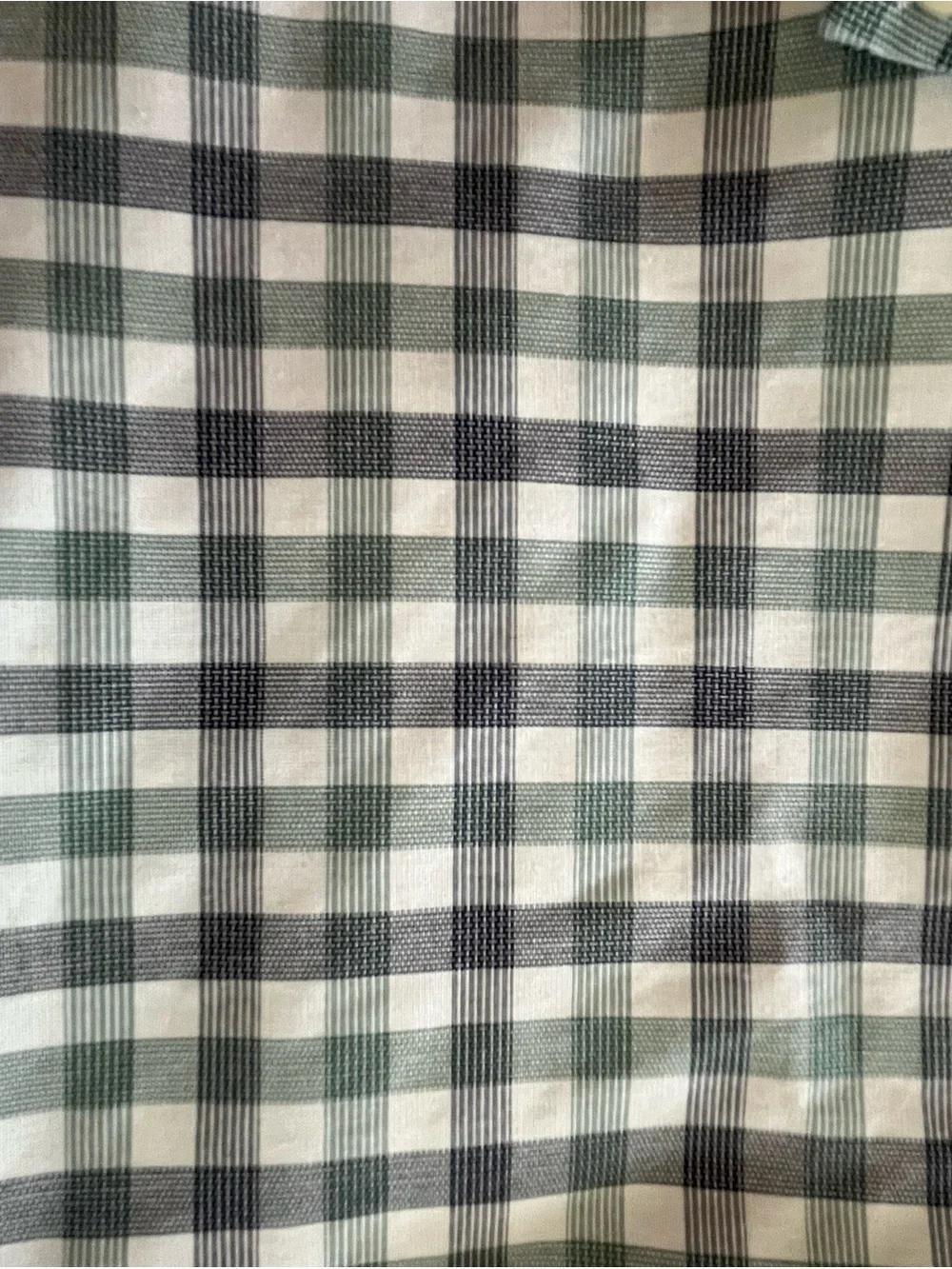 J.Crew Men's Designer Checked Button-Down Shirt Size Large Slim